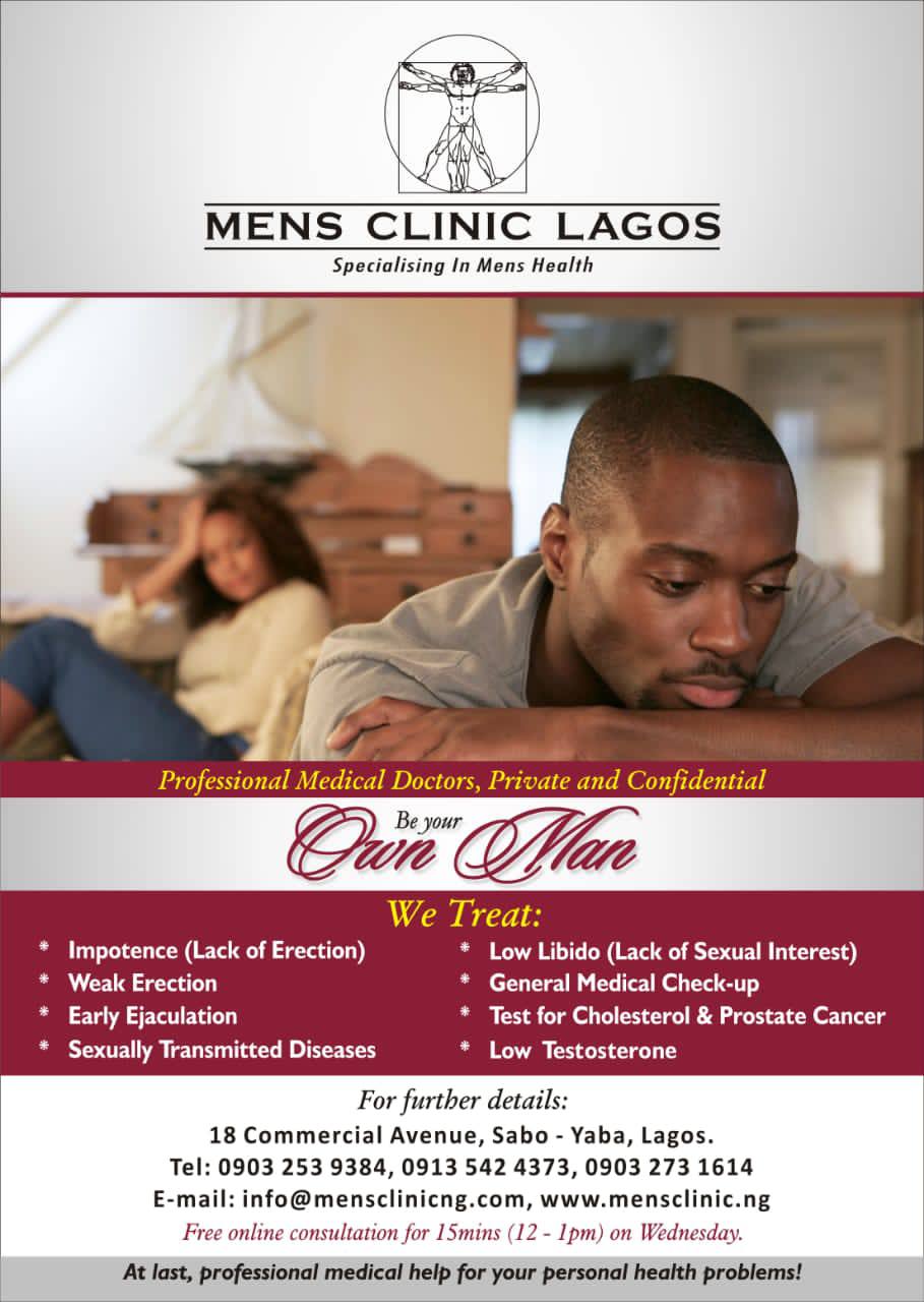 Mens Clinic Lagos Ad